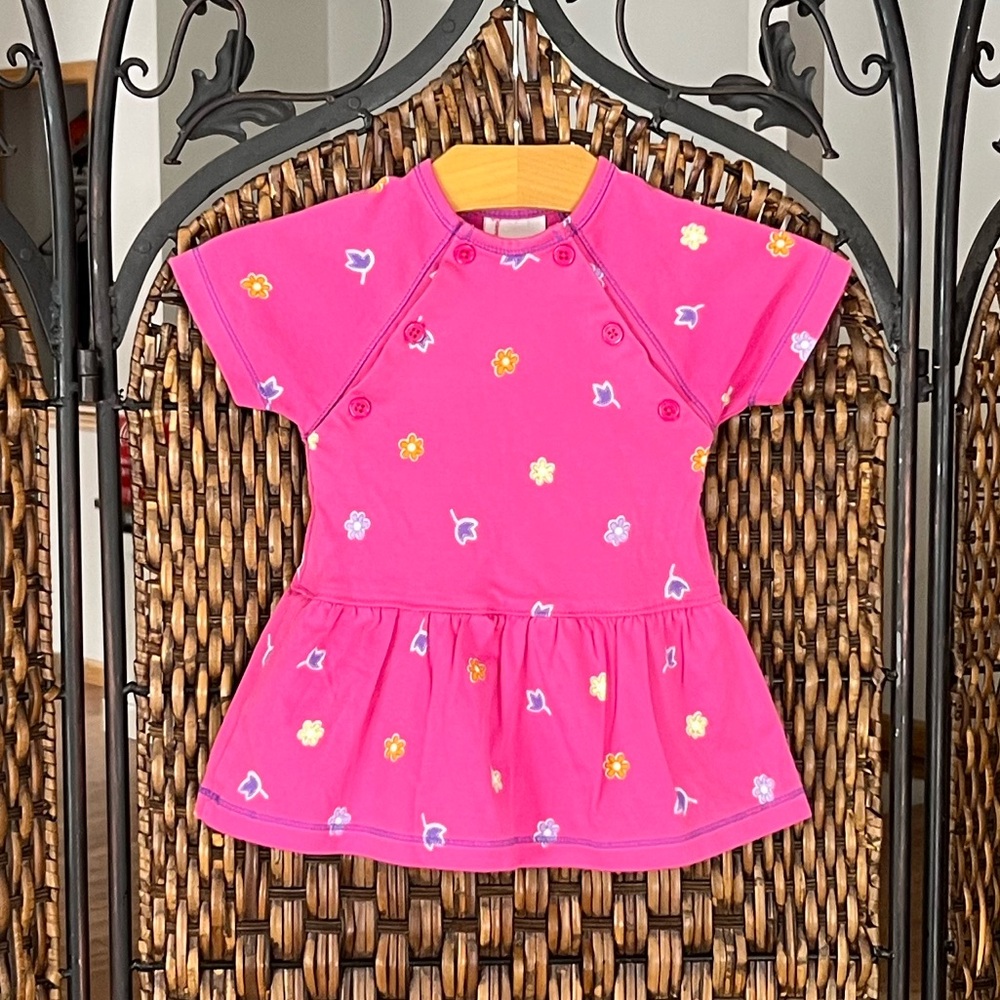 Hanna Andersson Baby Romper Size 3-6 Months Organic Cotton